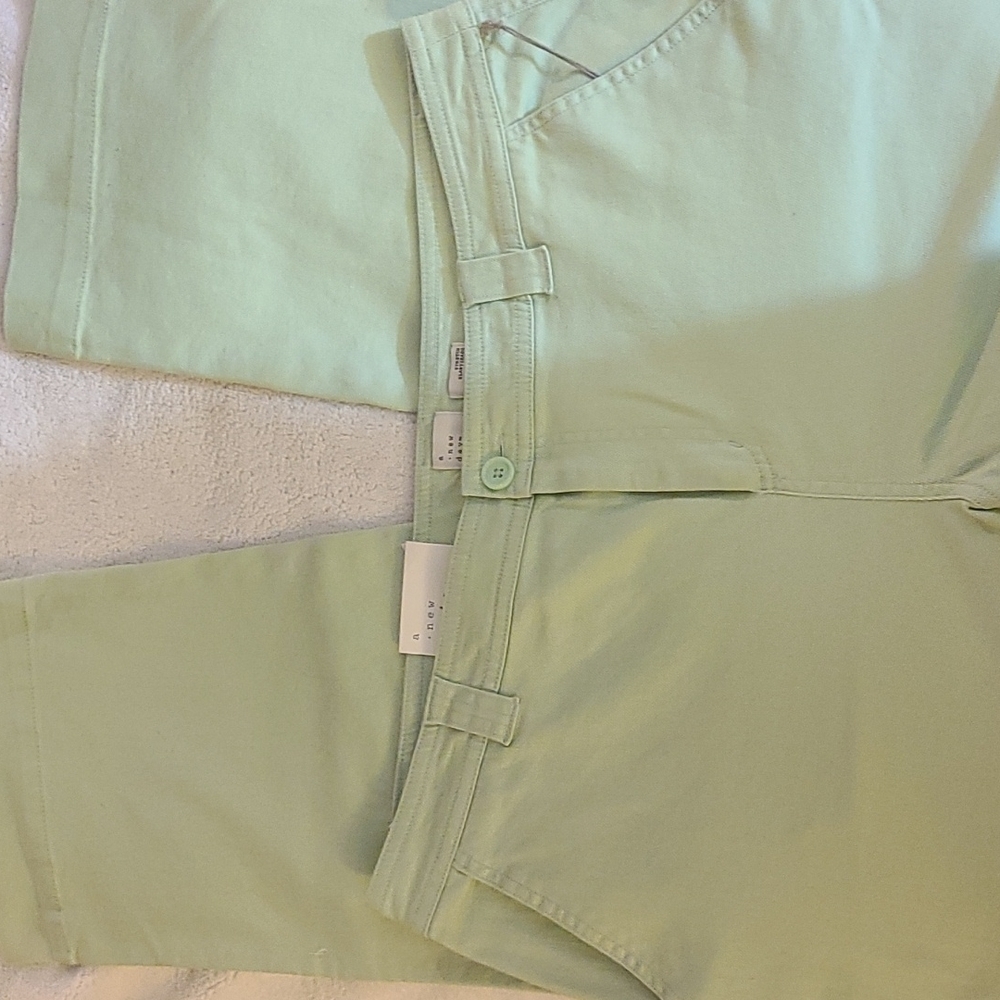 Jeans from a new day sold by Target light mint color